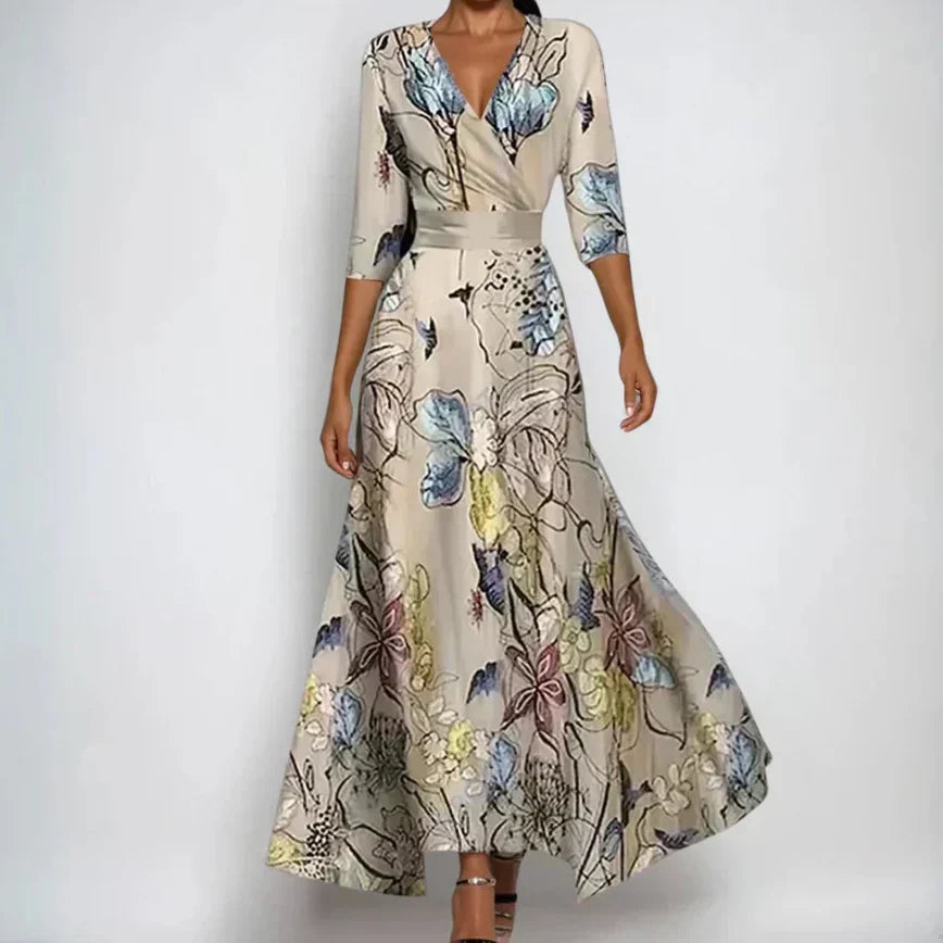 Lace Wrap Dress – Evening-Ready Elegance
