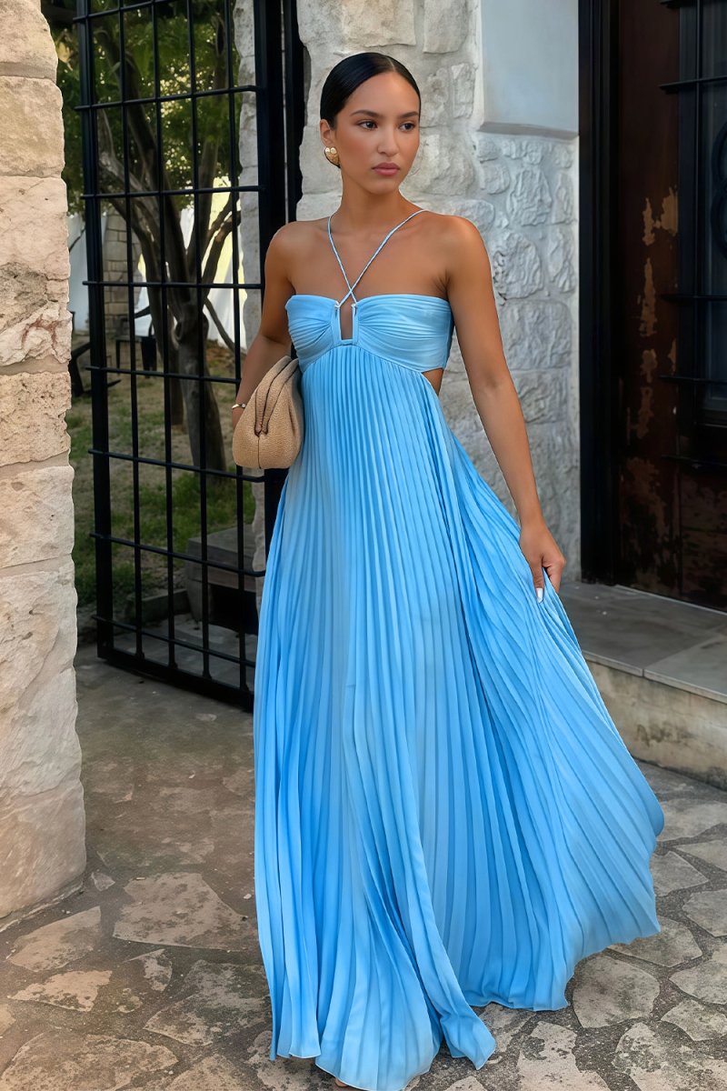 Maxi A-Line Dress – Elegant Occasion Silhouette