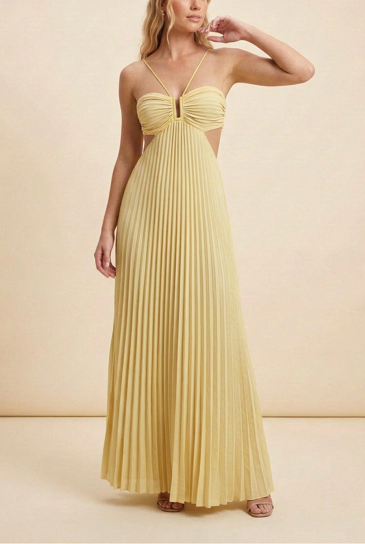 Maxi A-Line Dress – Elegant Occasion Silhouette
