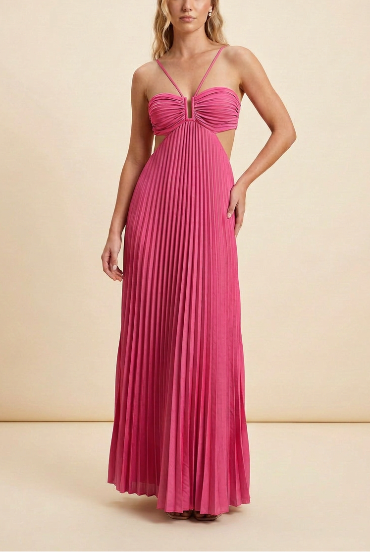 Maxi A-Line Dress – Elegant Occasion Silhouette