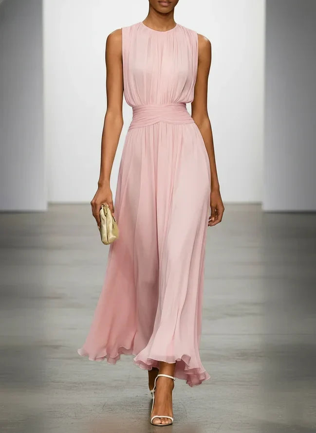 Maxi A-Line Wedding Guest Dress – Refined Occasion Look