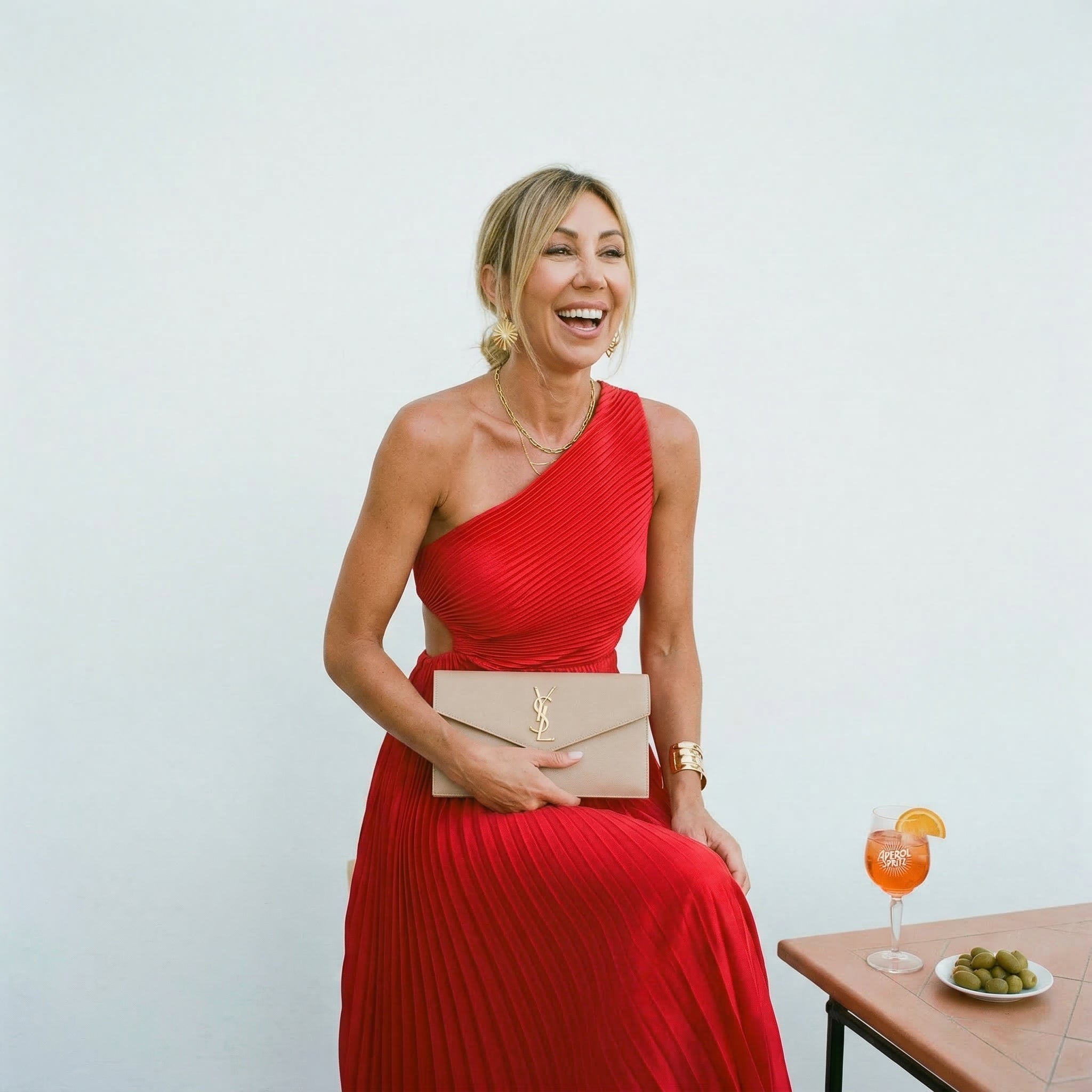 Maxi A-Line Wedding Guest Dress – Polished Warm-Weather Look