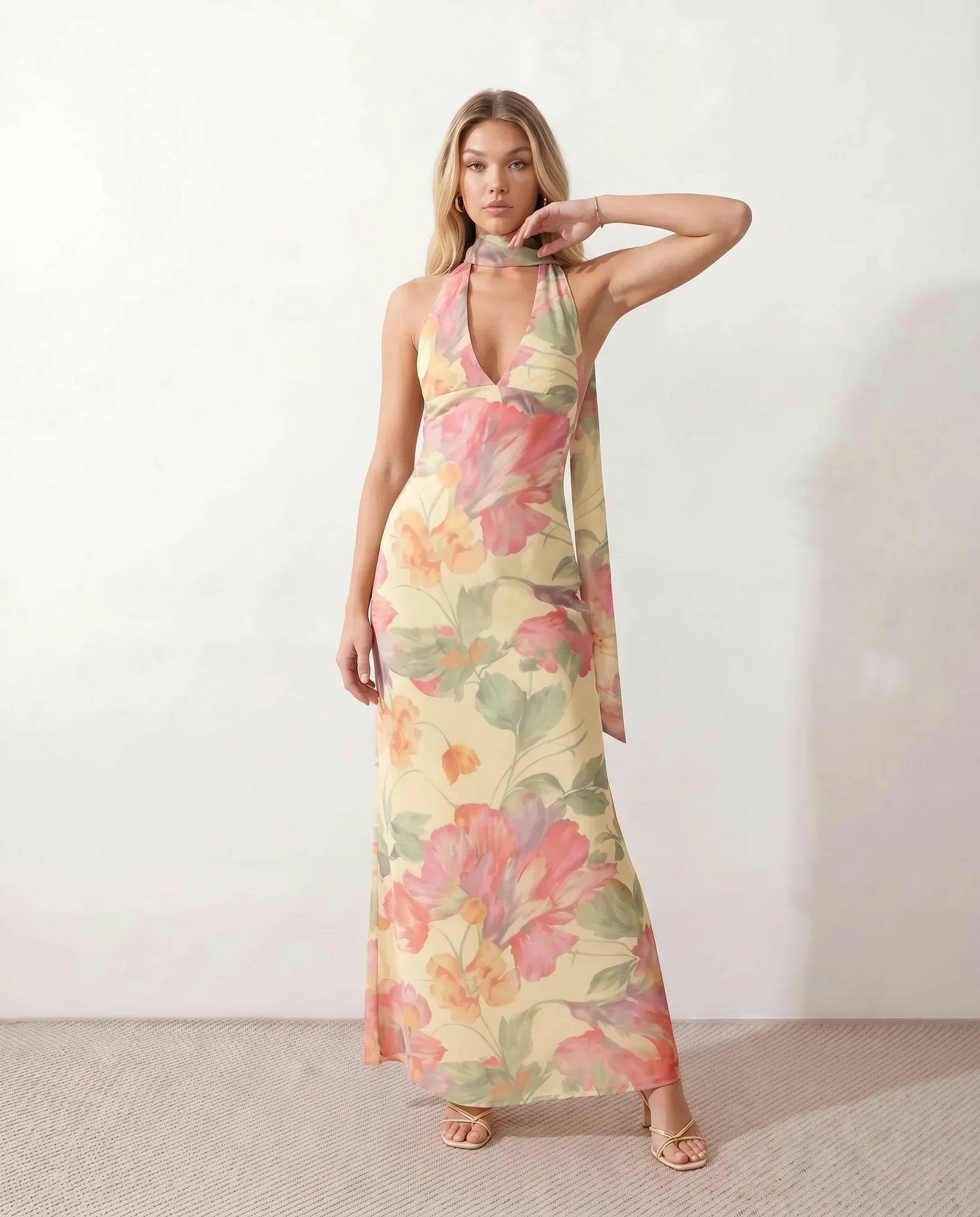 Maxi Bodycon Dress – Refined Wedding Guest Look