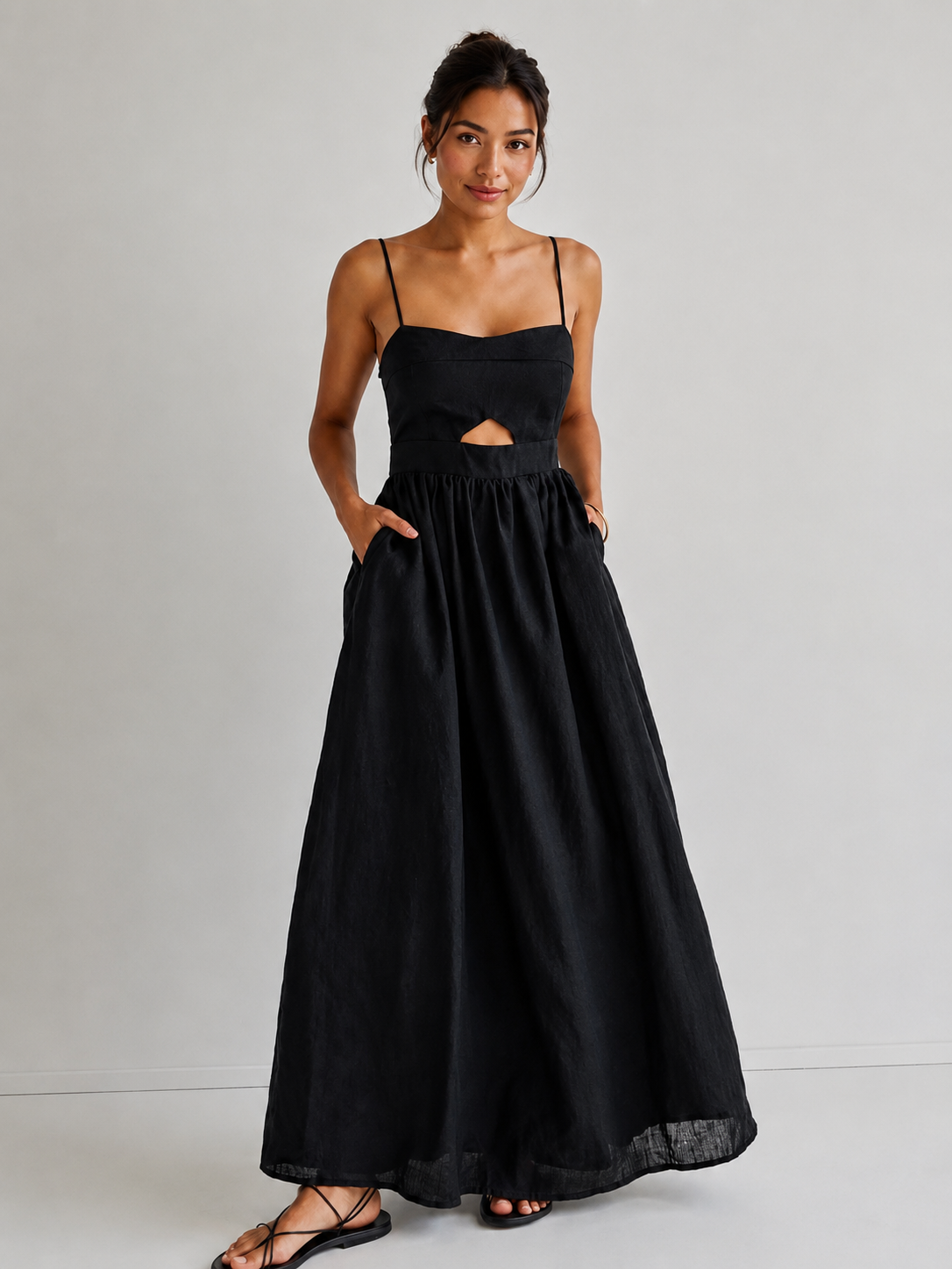 Maxi Collared Dress – Refined Everyday Ease