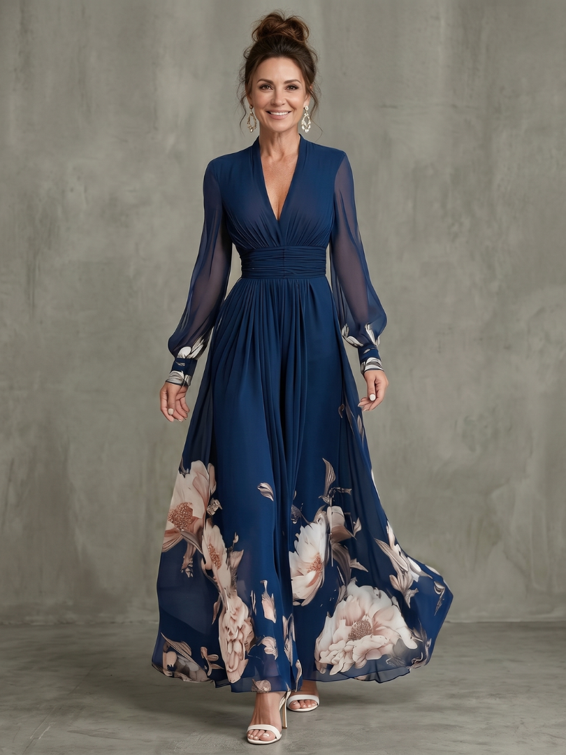 Maxi Pleated Dress – Refined Everyday Ease