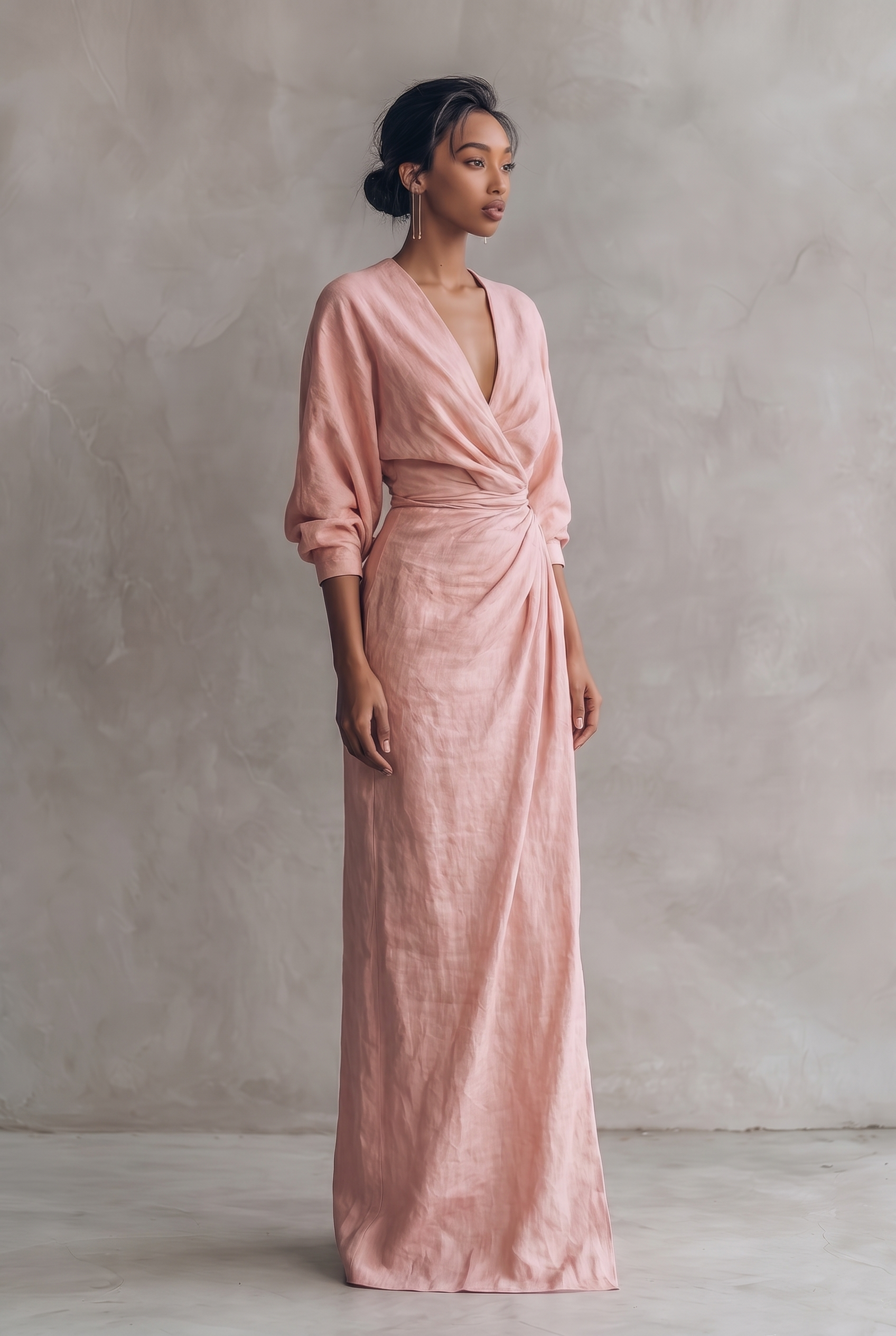 Maxi V-Neckline Dress – Easy Warm-Weather Style