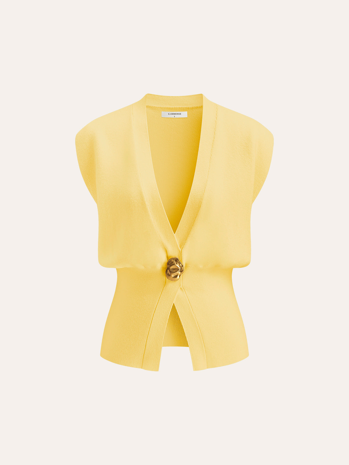 Maxi V-Neckline Knit Top – Effortless Summer Silhouette