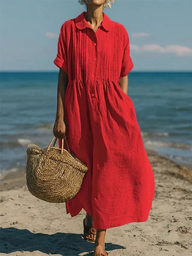 Midi Collared Dress – Easy Everyday Style