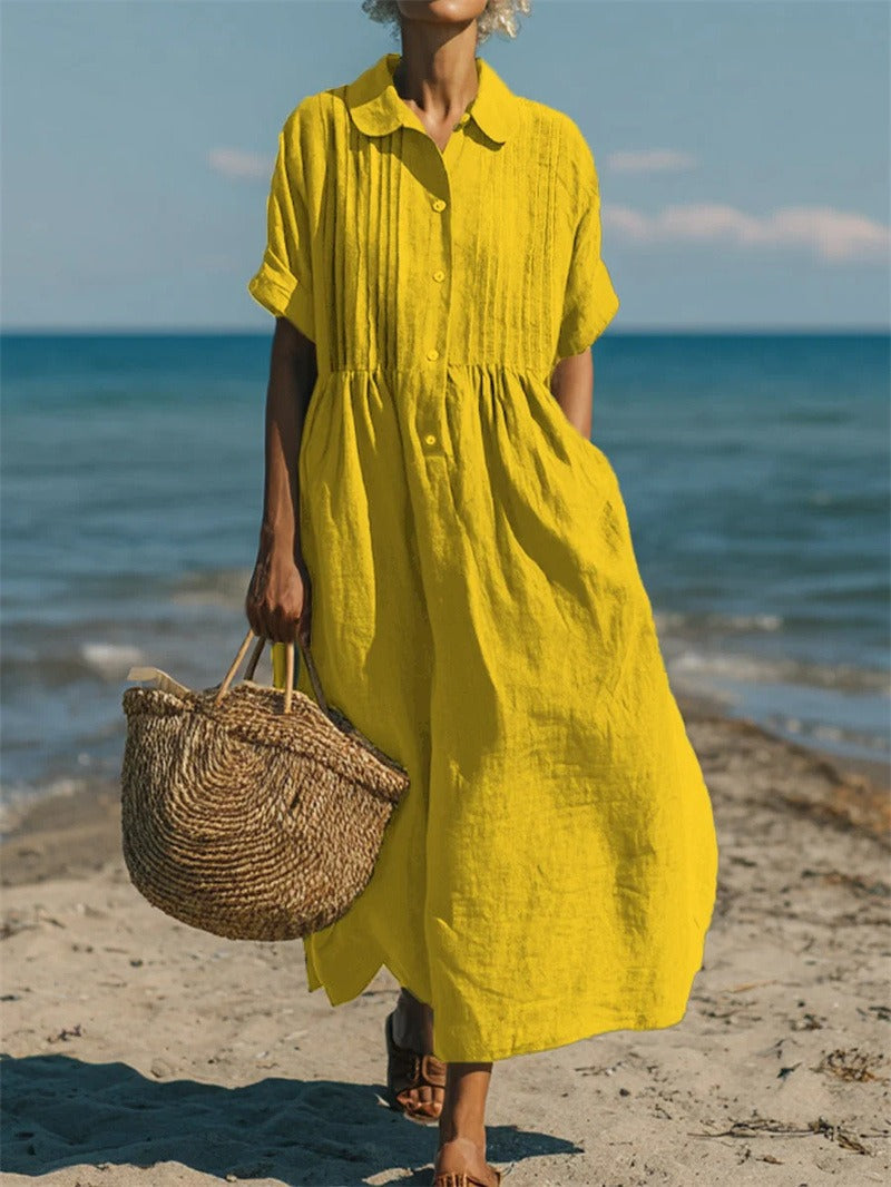 Midi Collared Dress – Easy Everyday Style