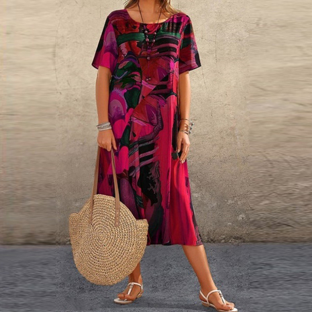 Midi Dress – Relaxed Daytime Look
