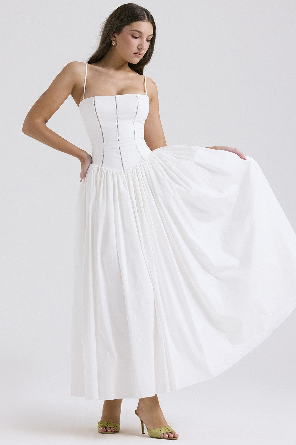 Midi Wedding Guest Dress – Formal Wedding Guest Look
