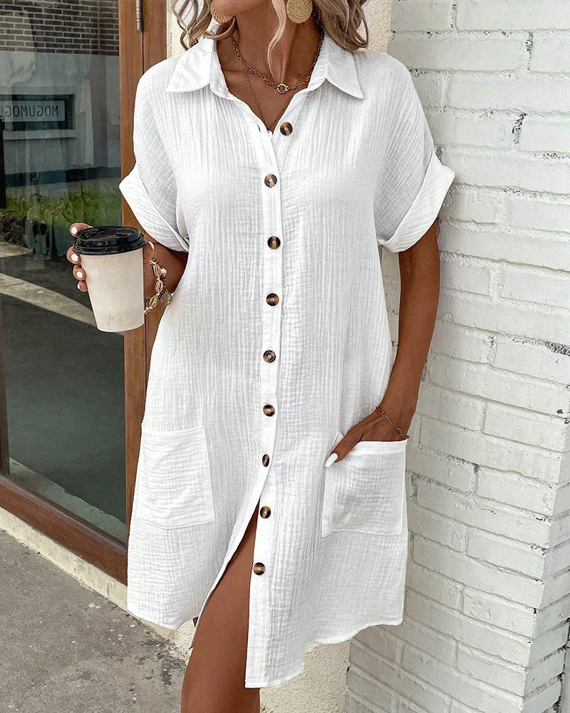 Mini Collared Dress – Effortless Summer Style