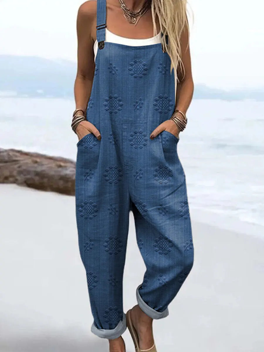 Printed Jumpsuit – Elegant Warm-Weather Look