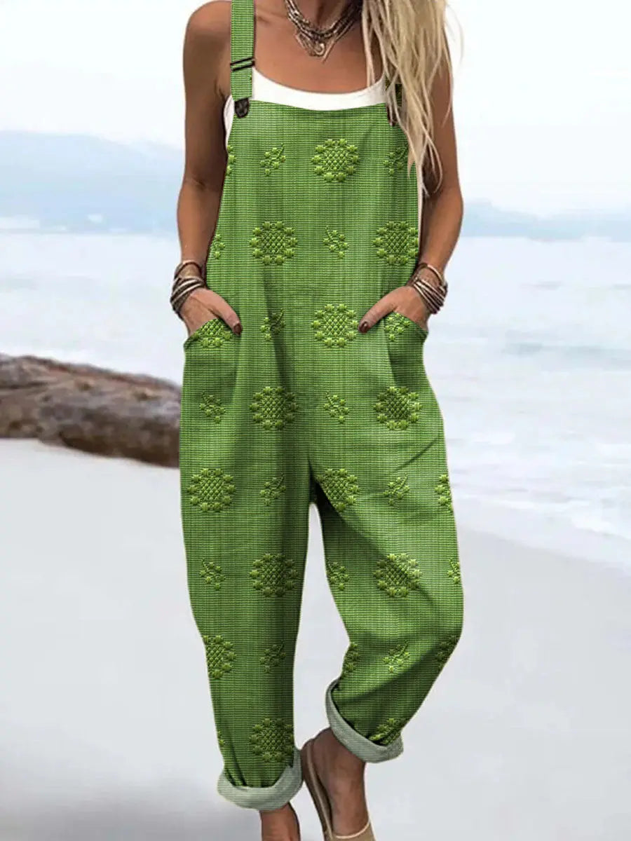 Printed Jumpsuit – Elegant Warm-Weather Look