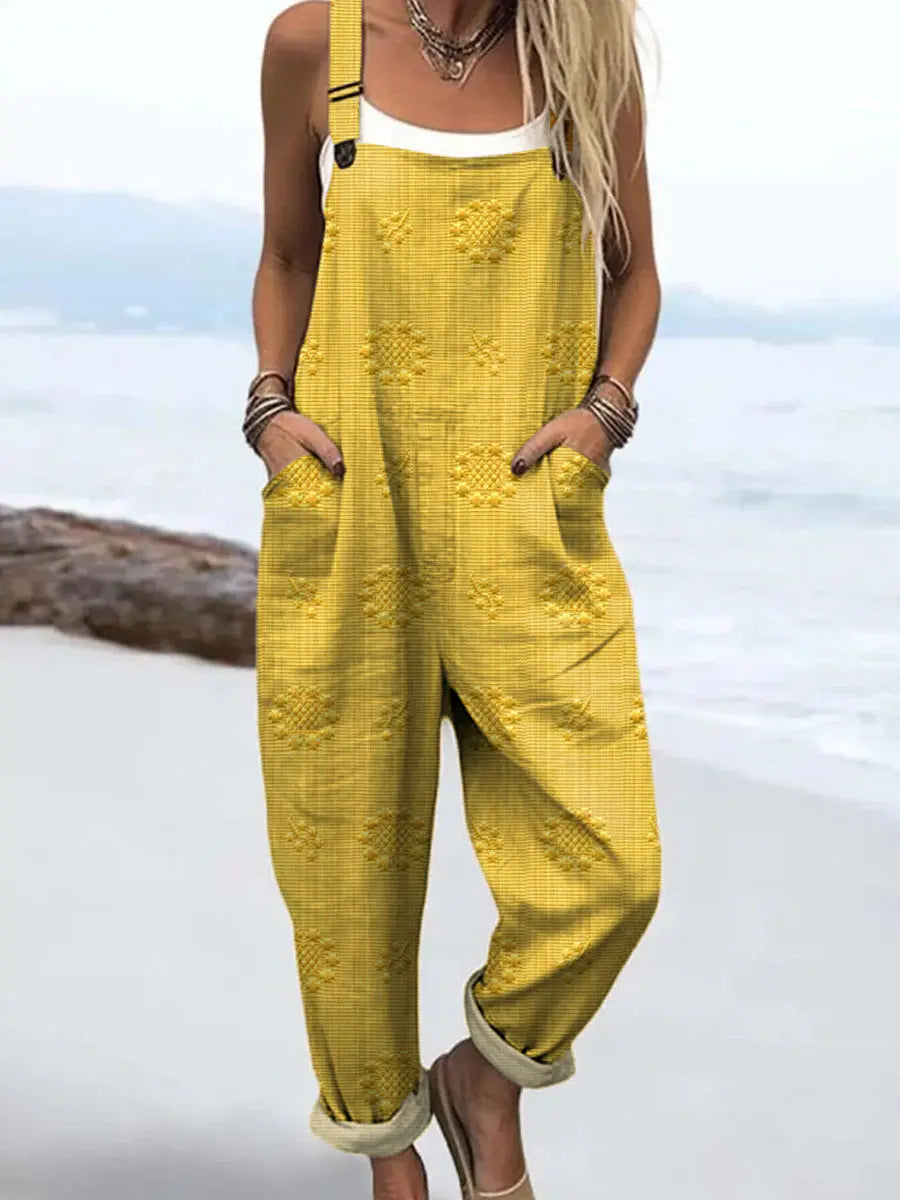 Printed Jumpsuit – Elegant Warm-Weather Look