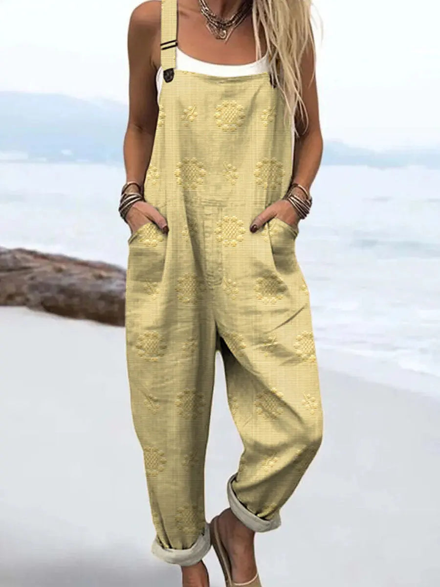 Printed Jumpsuit – Elegant Warm-Weather Look