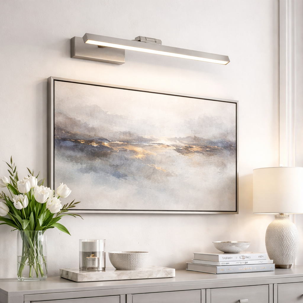 LED Picture Light Fixture – Modern Wall Art Light for Paintings & Frames