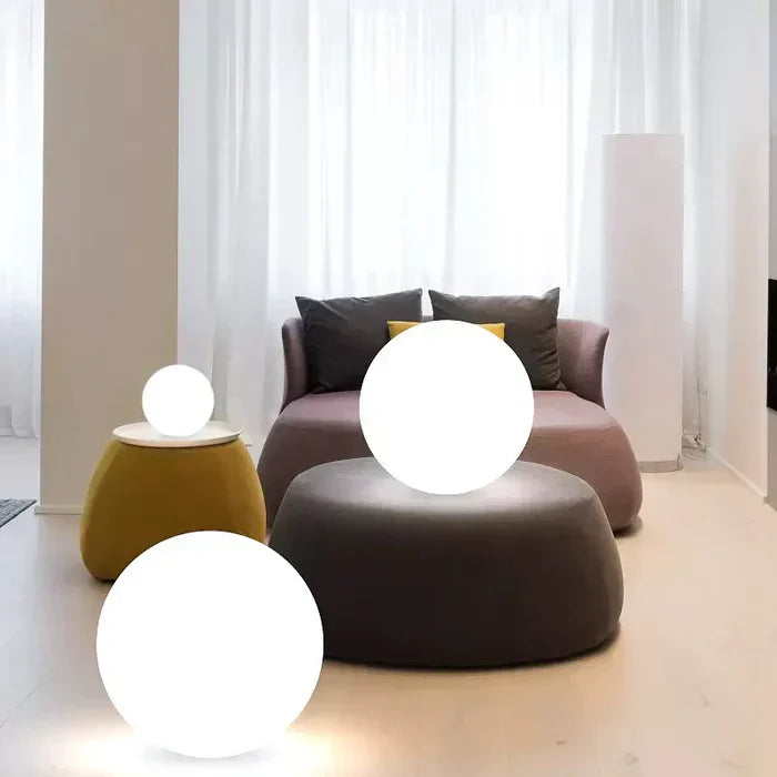 LED Outdoor Globe Light – Rechargeable Waterproof Garden Light