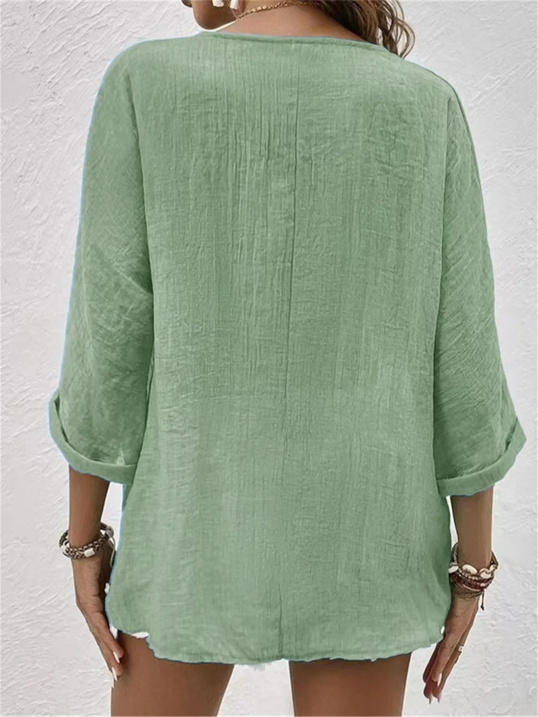 V-Neckline Blouse – Easy Everyday Style