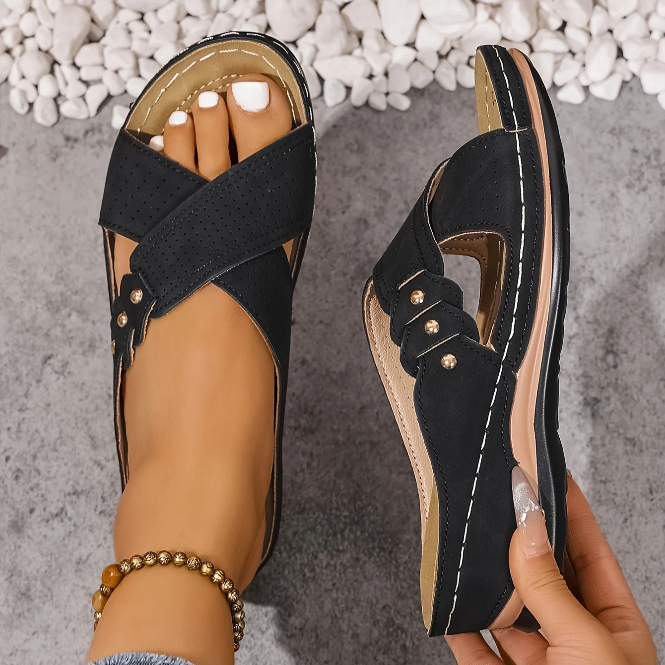 Wedge Sandals – Elegant Occasion Silhouette