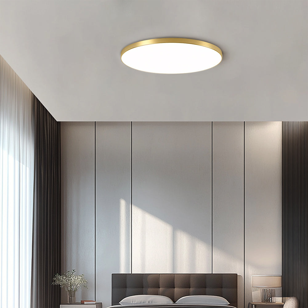 LED Flush Mount Ceiling Light Fixture – Modern Round Ceiling Light