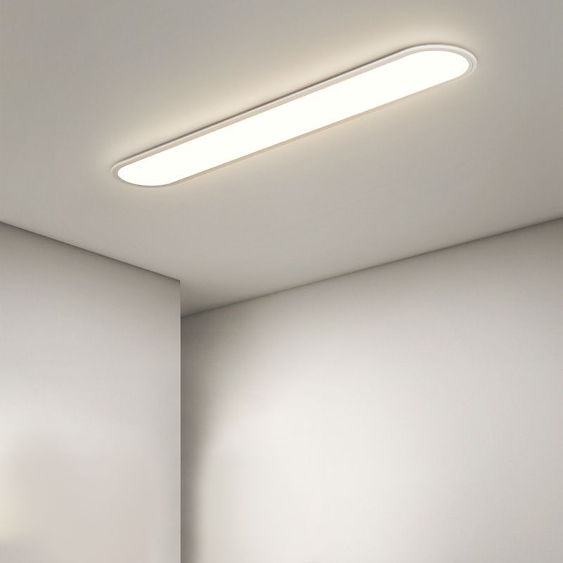 Modern Oval LED Ceiling Light Fixture – Flush Mount Ceiling Light