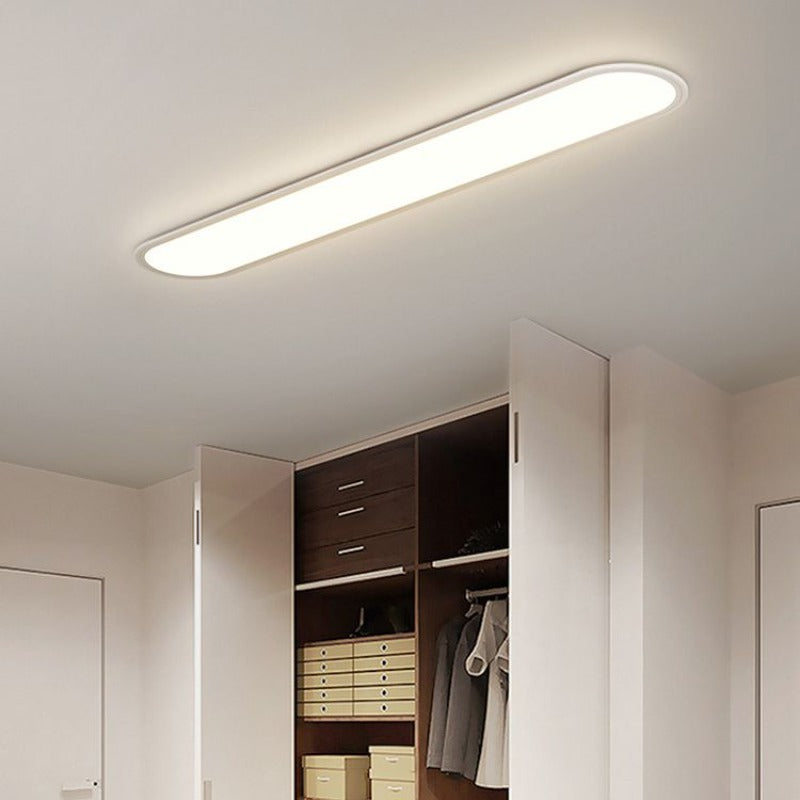 Modern Oval LED Ceiling Light Fixture – Flush Mount Ceiling Light