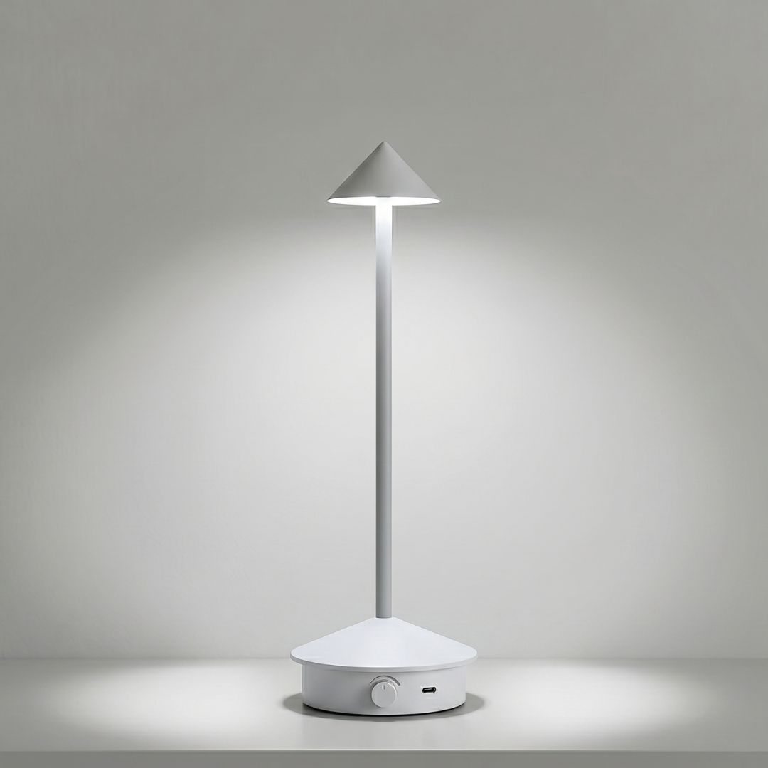 Cordless Table Lamp – Rechargeable LED Desk Lamp, Modern Bedside Table Lamp