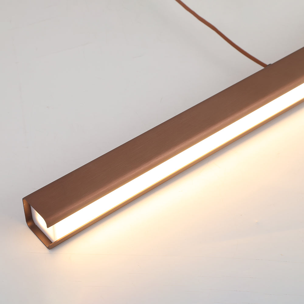LED Pendant Light Fixture – Modern Linear Kitchen Island Ceiling Light
