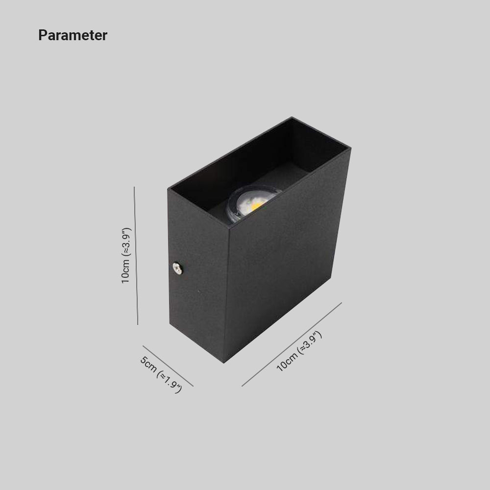 Outdoor Up Down Wall Light | Adjustable LED Waterproof Wall Sconce