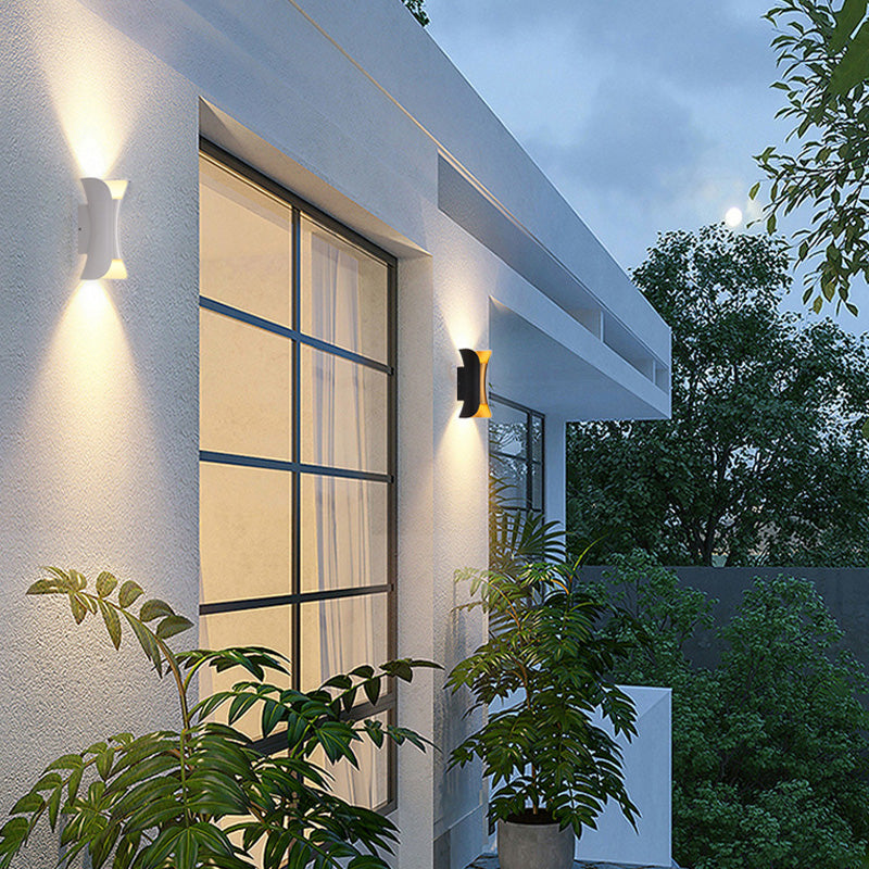 Outdoor Wall Light Fixture – Waterproof LED Up and Down Exterior Wall Sconce