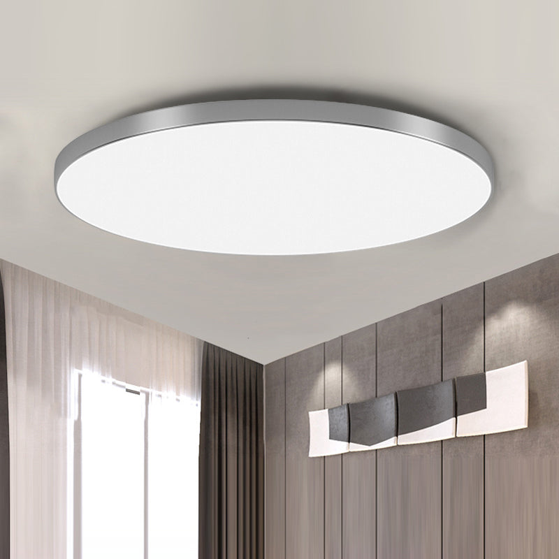LED Flush Mount Ceiling Light Fixture – Modern Round Ceiling Light