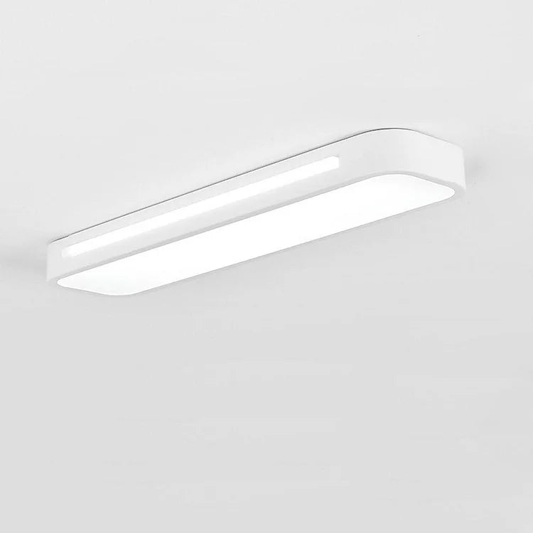 LED Flush Mount Ceiling Light Fixture – Modern Linear Ceiling Light