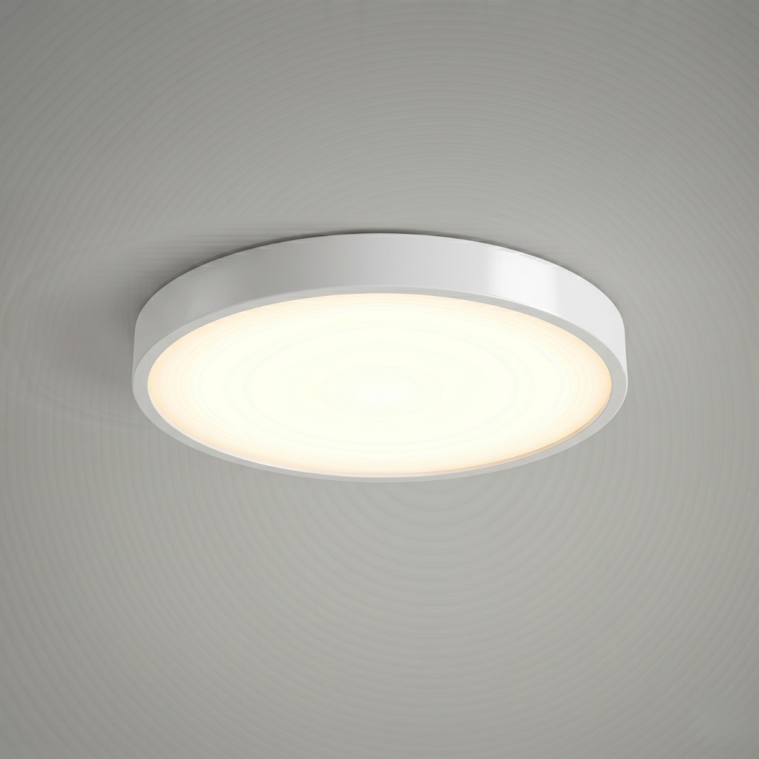 LED Flush Mount Ceiling Light Fixture – Modern Round Ceiling Light