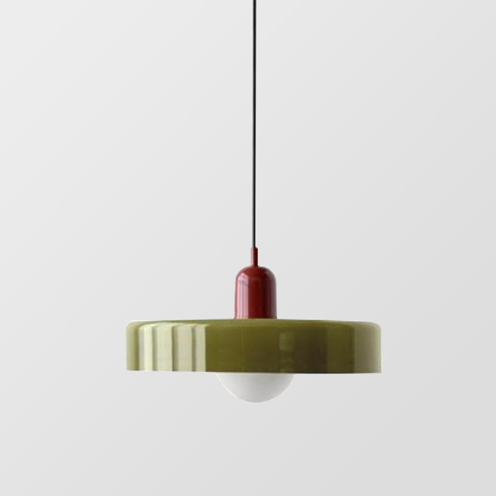 Glass Pendant Light Fixture – Modern Bauhaus Pendant Light