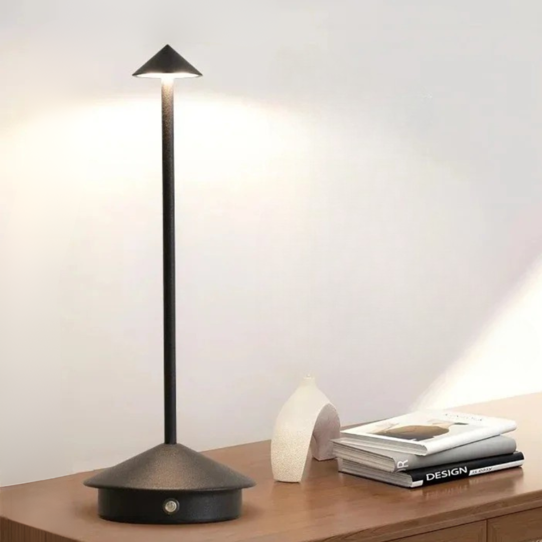 Cordless Table Lamp – Rechargeable LED Desk Lamp, Modern Bedside Table Lamp