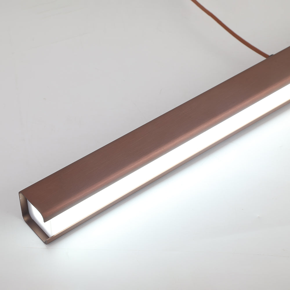 LED Pendant Light Fixture – Modern Linear Kitchen Island Ceiling Light
