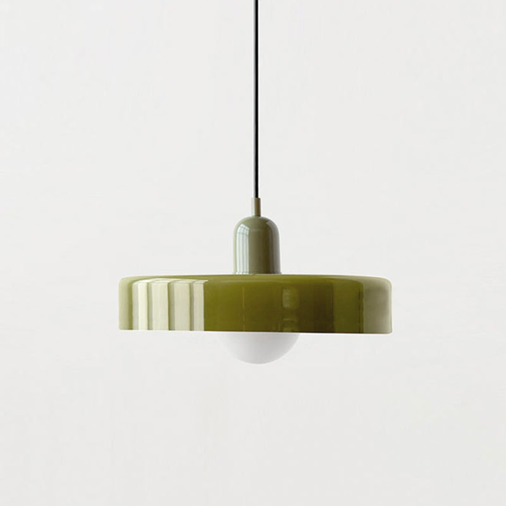 Glass Pendant Light Fixture – Modern Bauhaus Pendant Light