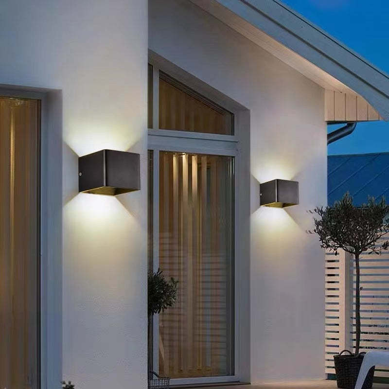 Outdoor Up Down Wall Light | Adjustable LED Waterproof Wall Sconce