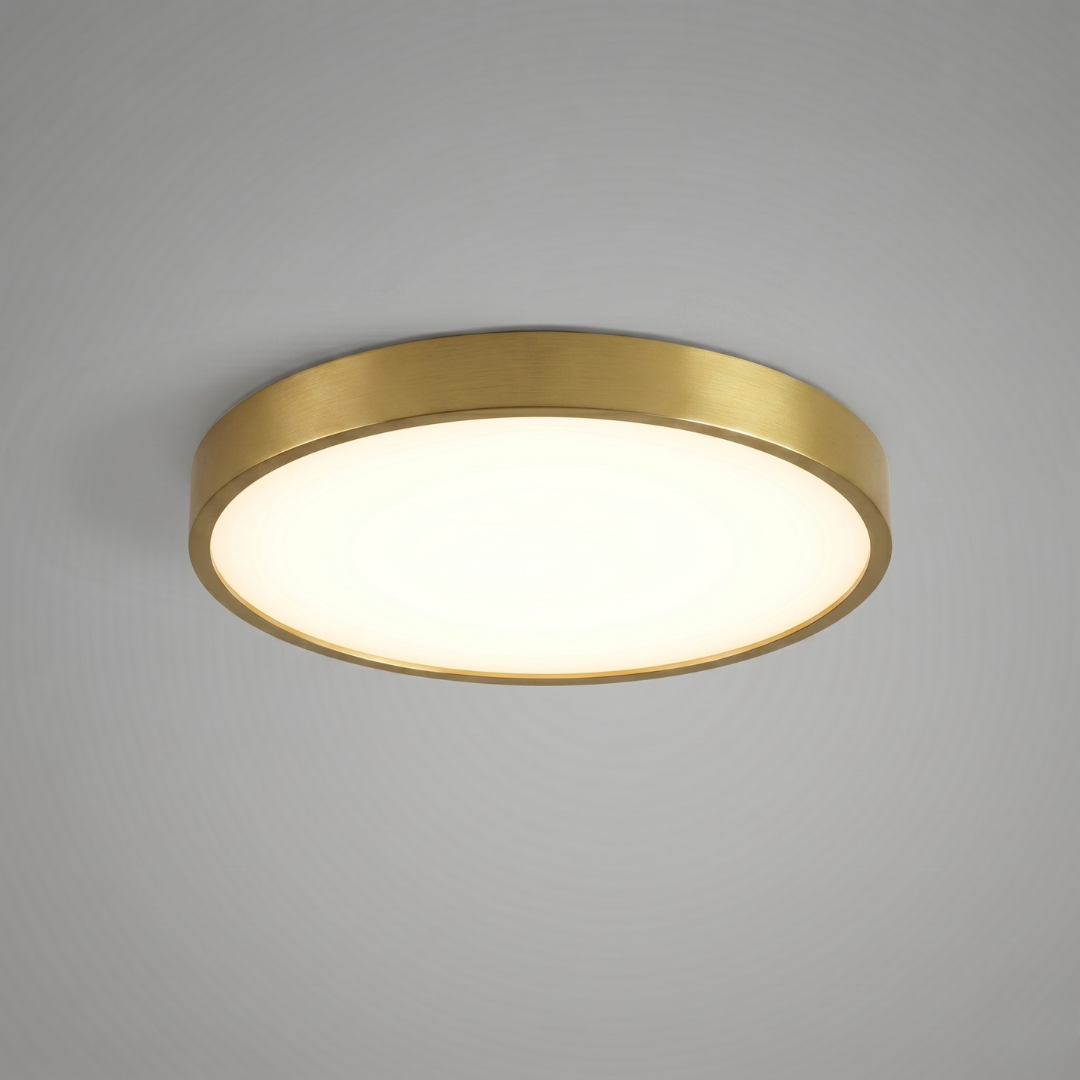 LED Flush Mount Ceiling Light Fixture – Modern Round Ceiling Light