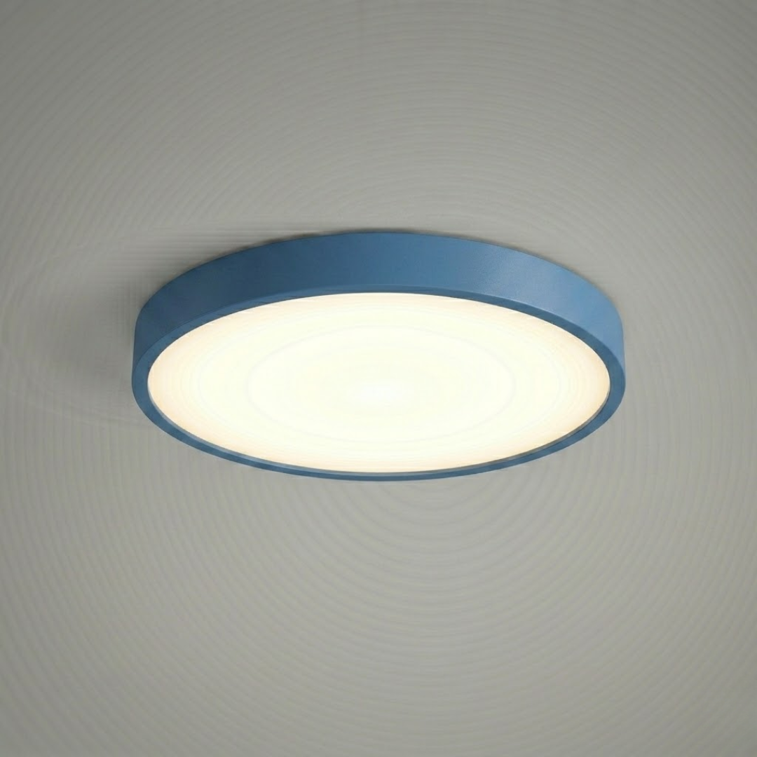 LED Flush Mount Ceiling Light Fixture – Modern Round Ceiling Light