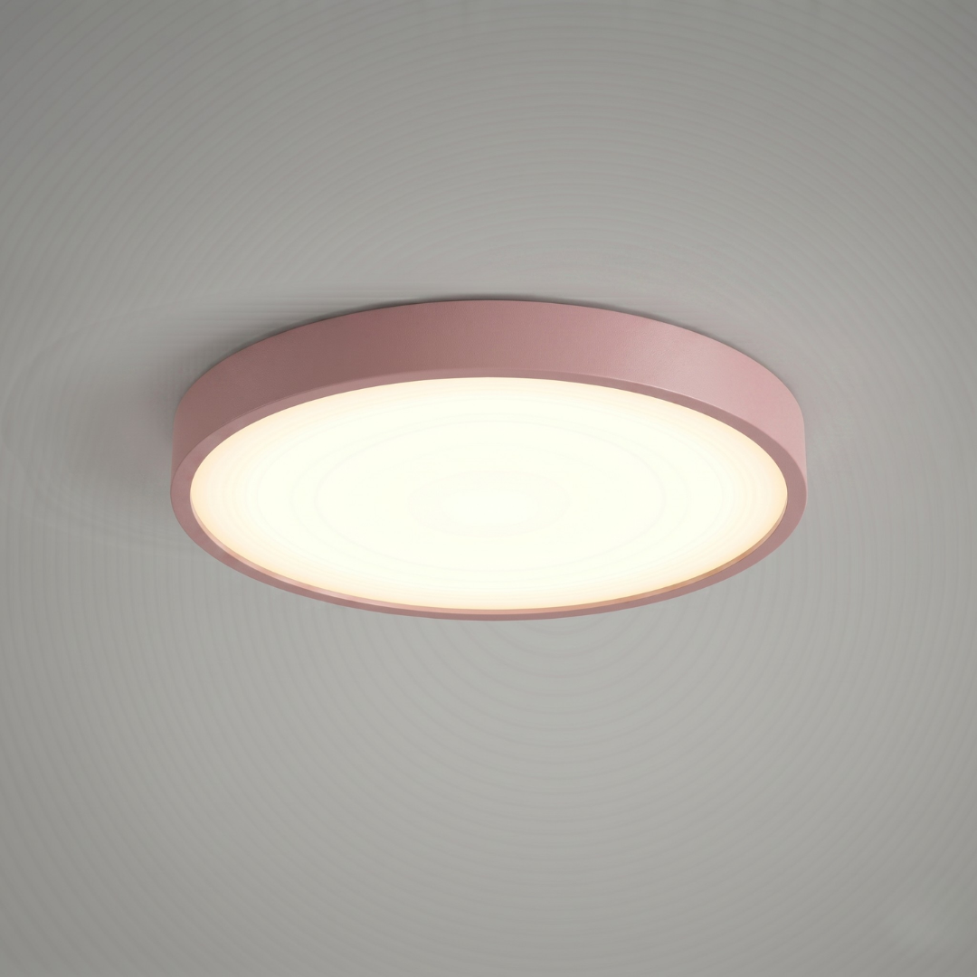 LED Flush Mount Ceiling Light Fixture – Modern Round Ceiling Light