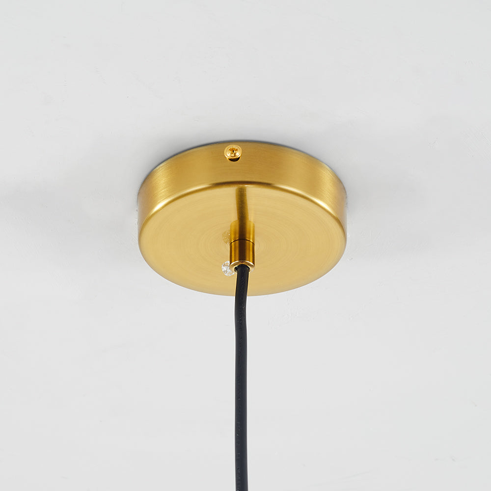 Glass Pendant Light Fixture – Modern Globe Ceiling Light