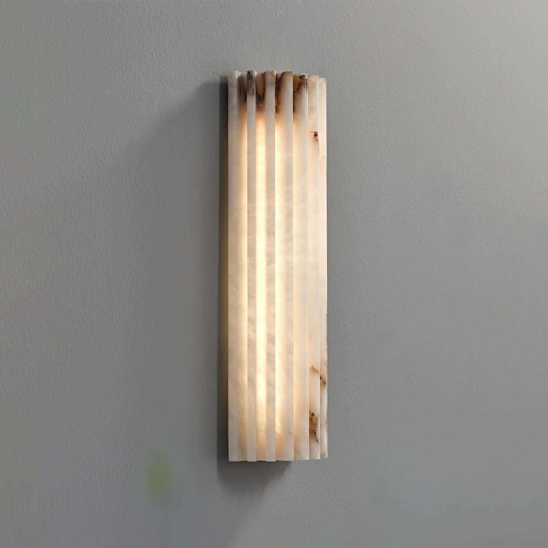 Alabaster Wall Sconce Light Fixture – Modern LED Wall Light