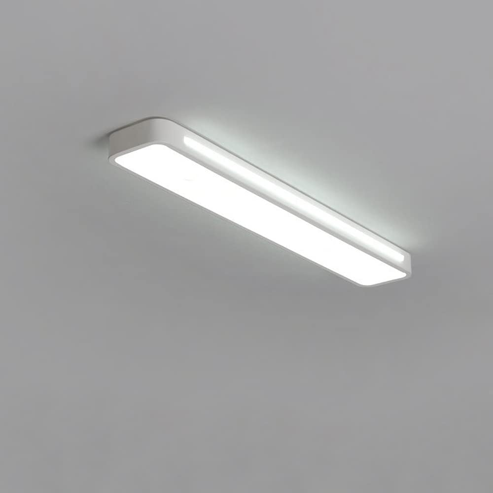 LED Flush Mount Ceiling Light Fixture – Modern Linear Ceiling Light