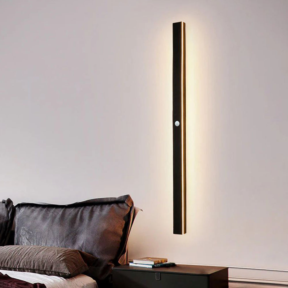 LED Outdoor Wall Light Fixture – Modern Waterproof Linear Exterior Wall Light