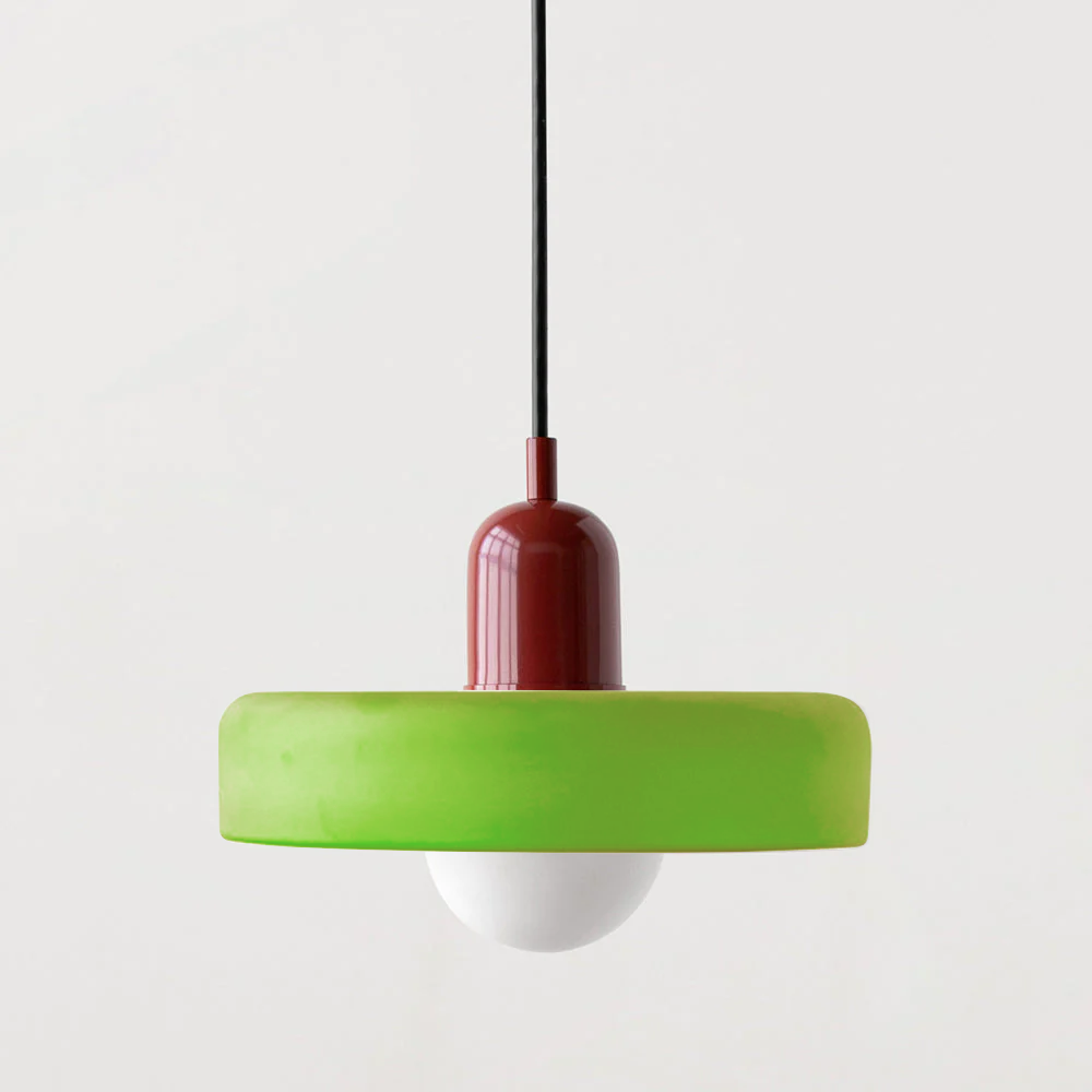 Glass Pendant Light Fixture – Modern Bauhaus Pendant Light