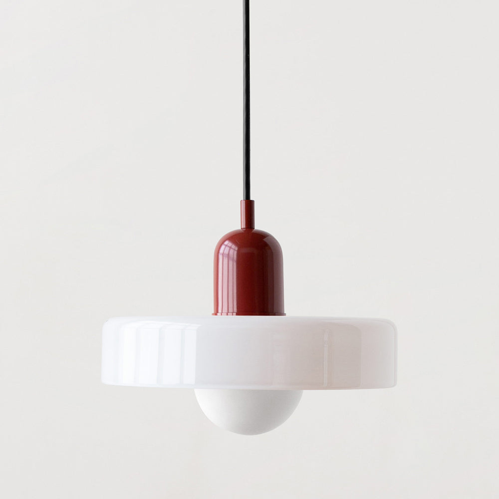 Glass Pendant Light Fixture – Modern Bauhaus Pendant Light
