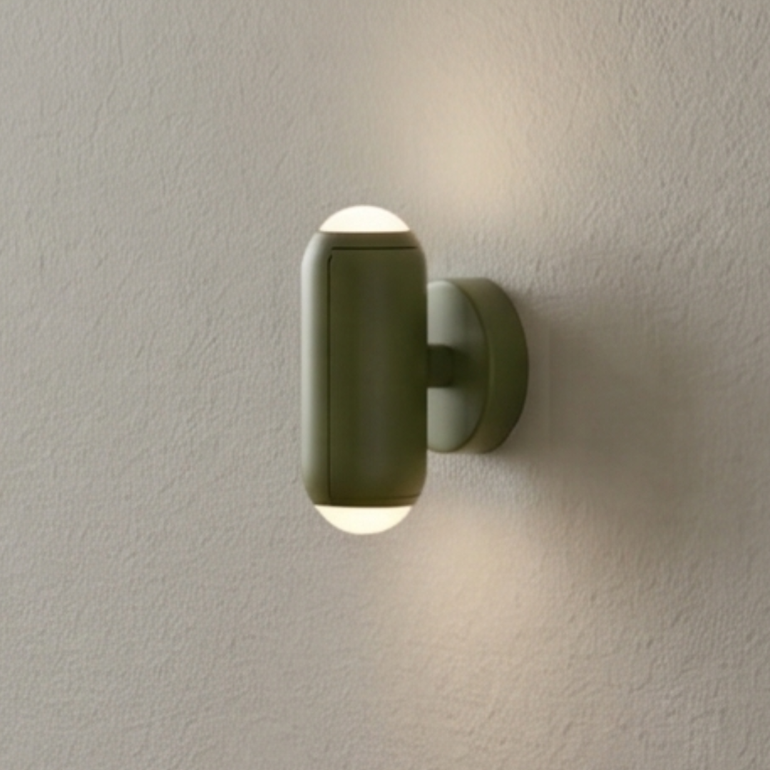 LED Wall Sconce Light Fixture – Modern Up and Down Cylinder Wall Light