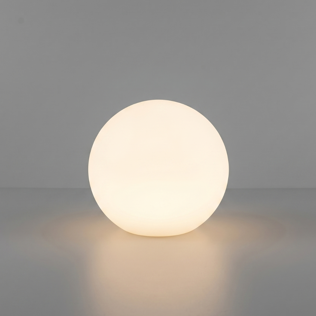 LED Outdoor Globe Light – Rechargeable Waterproof Garden Light